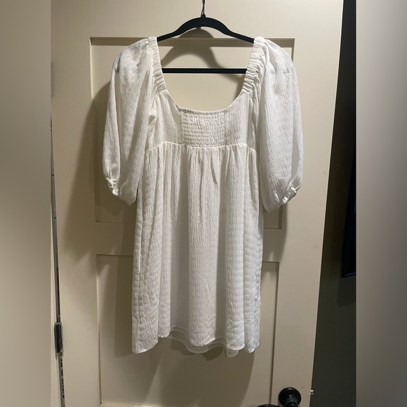 White sweetheart mini dress - Picture 4 of 6